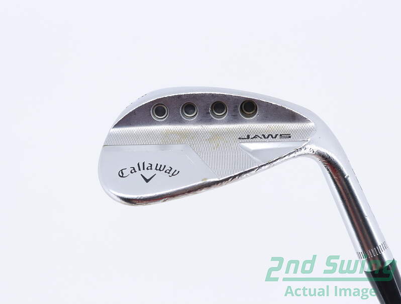 Callaway Jaws Full Toe Raw Chrome Wedge 56° Sand SW Graphite Wedge Flex Rig