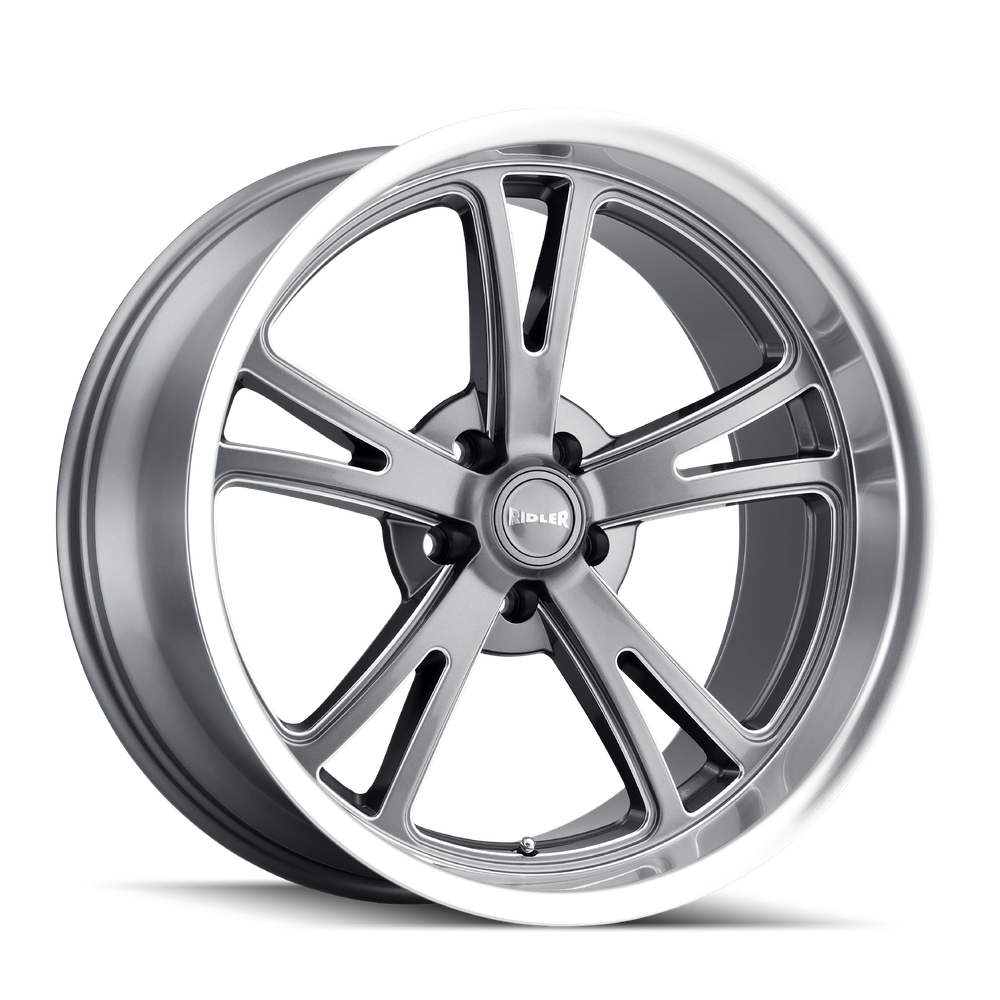 RIDLER 606 GLOSS GREY MACHINED 18X8 5-127 0MM 83.82MM