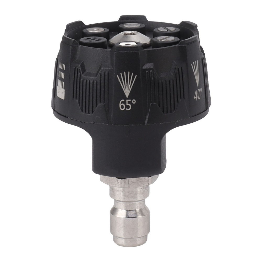 High Pressure Washer Spray Tool Nozzle Tip Adjustable 0 15 25 40 65 Degree