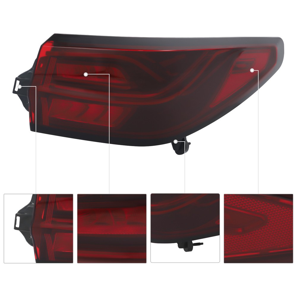 Tail Light For 2023-2025 Chevrolet Blazer True North Sport Utility 4-Door 3.6L