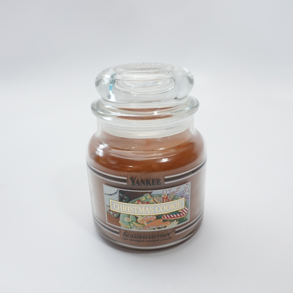 Yankee Candle Christmas Cookie Housewarmer Black Label 14.5  oz. Jar New