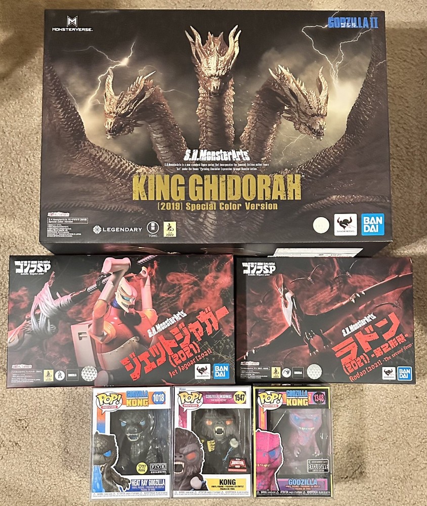 Sh Monsterarts & Funko Godzilla Lot