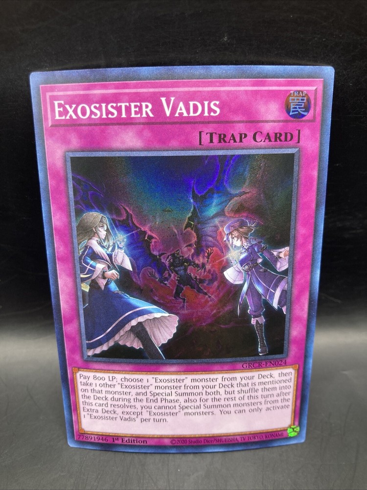 Exosister Vadis GRCR-EN024 The Grand Creators 1st Edition Card