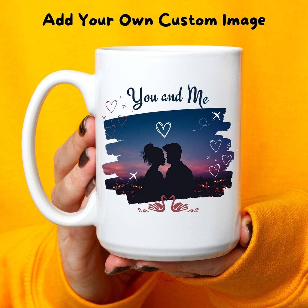 Personalized Photo You & Me Coffee Mug Customized Mug Custom Mug Coffee Mug