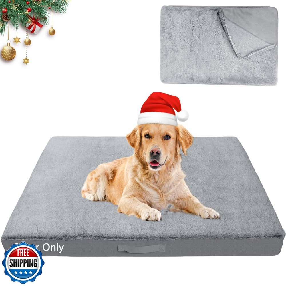 Washable Waterproof Dog Bed Cover – Soft Plush Replacement by COSHNIBI  