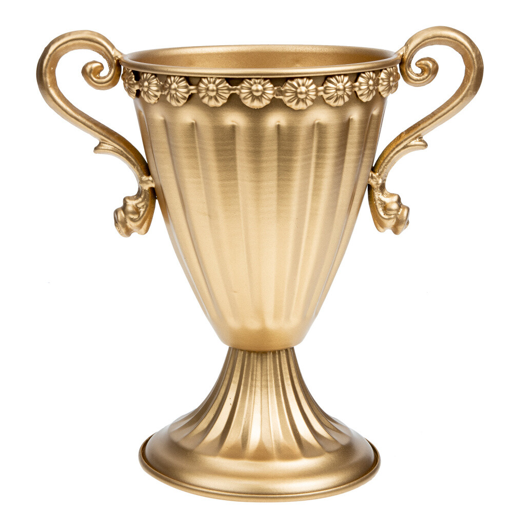 Elegant Metal Centerpiece Vase for Wedding Dining Party Table Decor