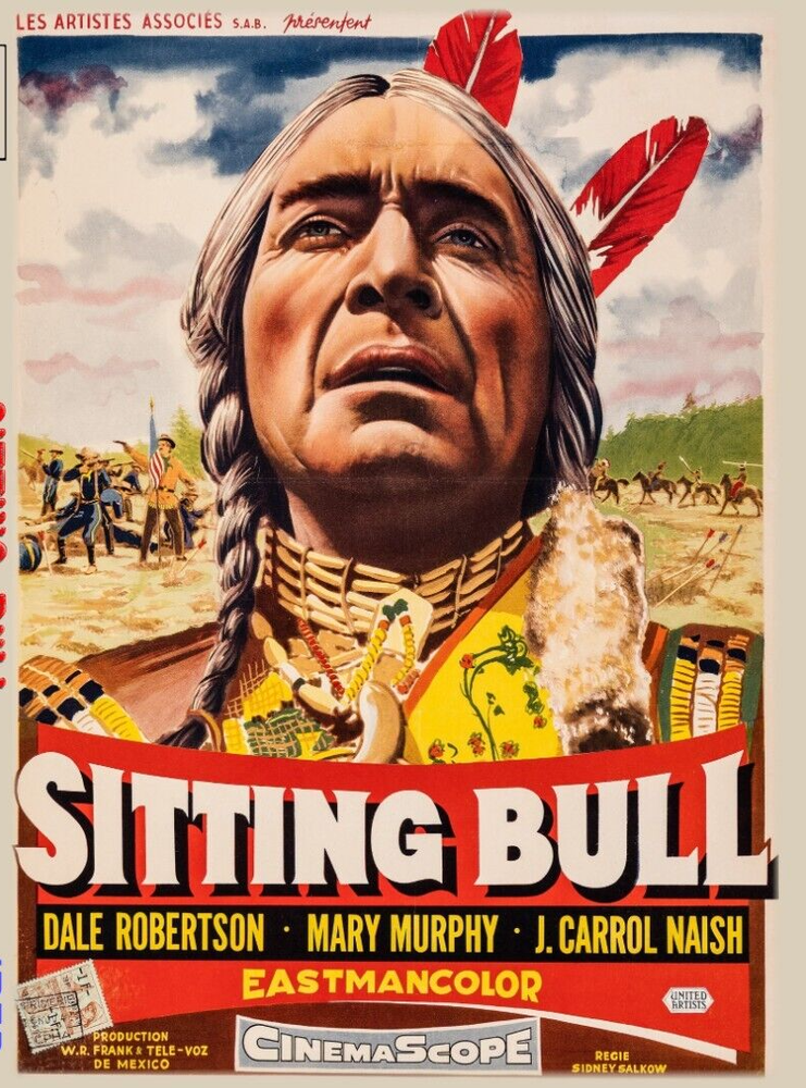 SITTING BULL  DVD 1954 Western Film WIDESCREEN Dale Robertson Mary Murphy