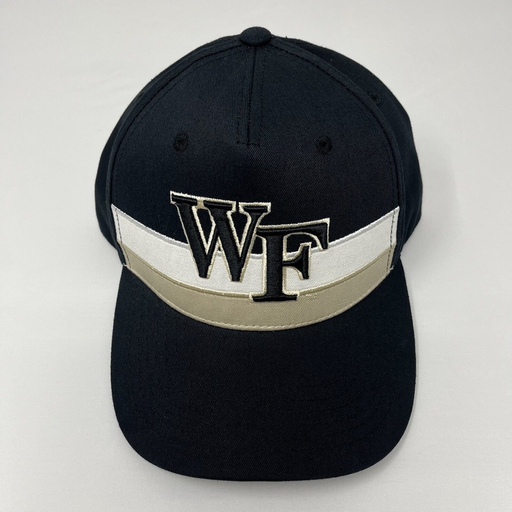 NCAA Wake Forest Demon Deacons Adjustable Snapback Cap in Team Colors Brand New
