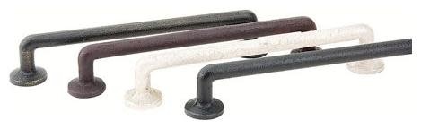 Emtek 86253 6-Inch Sandcast Cabinet Pull with Center-to-Center Handle
