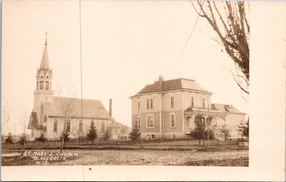 Black Creek Wisconsin St. Mary's Catholic Church Religion Parish           23385