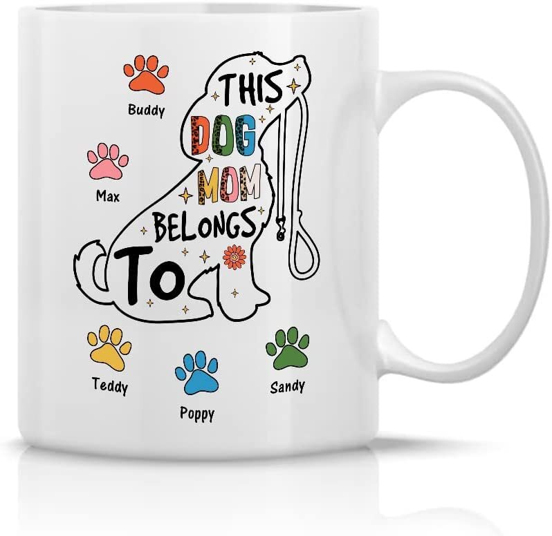 Personalized Coffee Mug For Dog Mom Dad Pet Lover From Family Friends Gifts Idea