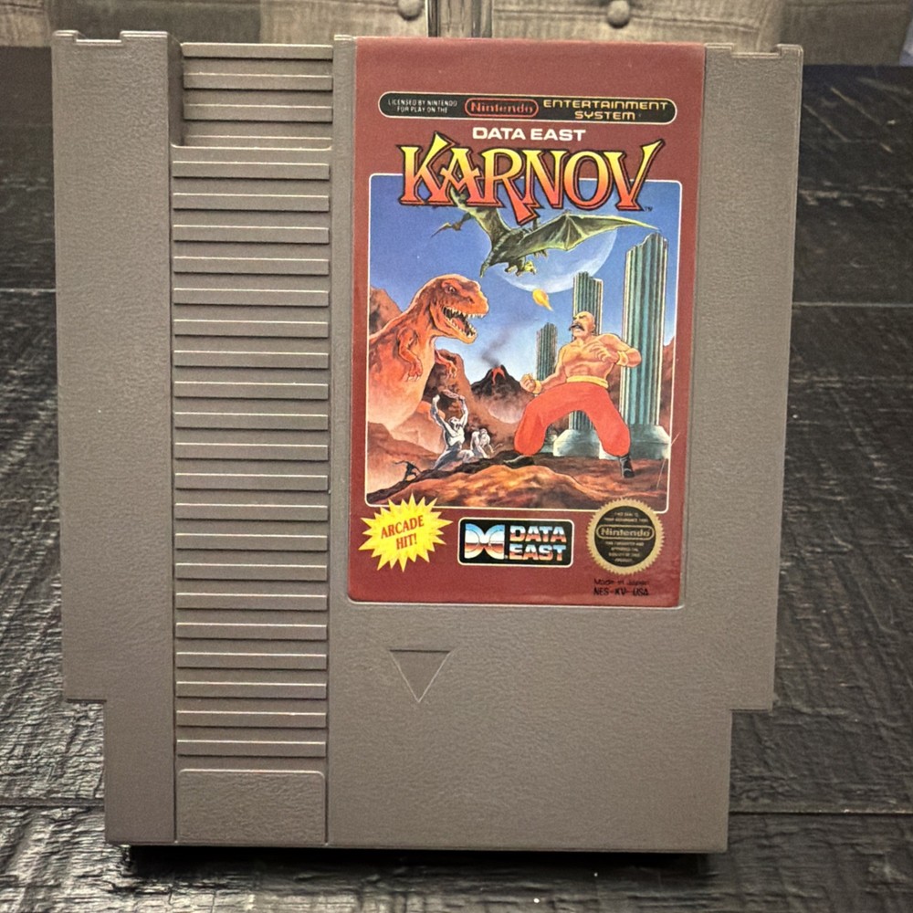 Karnov (Nintendo Entertainment System, NES) Authentic, Tested (Game only)