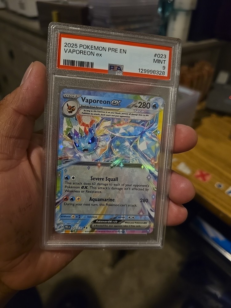 Vaporeon ex 023/131 Sv: Prismatic Evolutions Holo