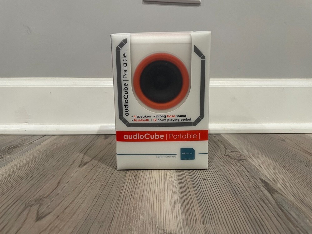 Audiocube Portable Wireless Speaker by Allocacoc