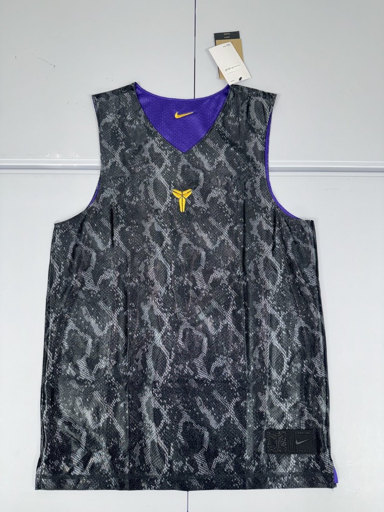 Nike Kobe Bryant Dri-fit Reversible Basketball Jersey FZ0934-010 Pick Size Men's