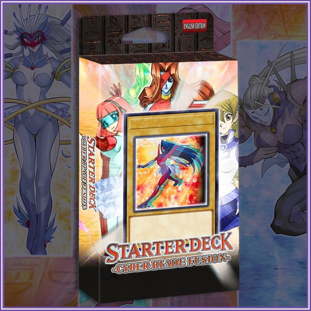 Alexis Prima Gymnast Cyber Blade Fusion Starter Deck 44 YuGiOh Duelist Kingdom-image