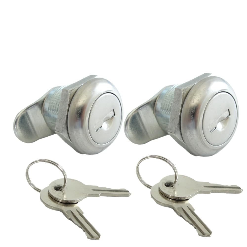 2-Pack Truck Toolbox Lock Replacement with Keys – Heavy-Duty Pickup Latch Cylinder