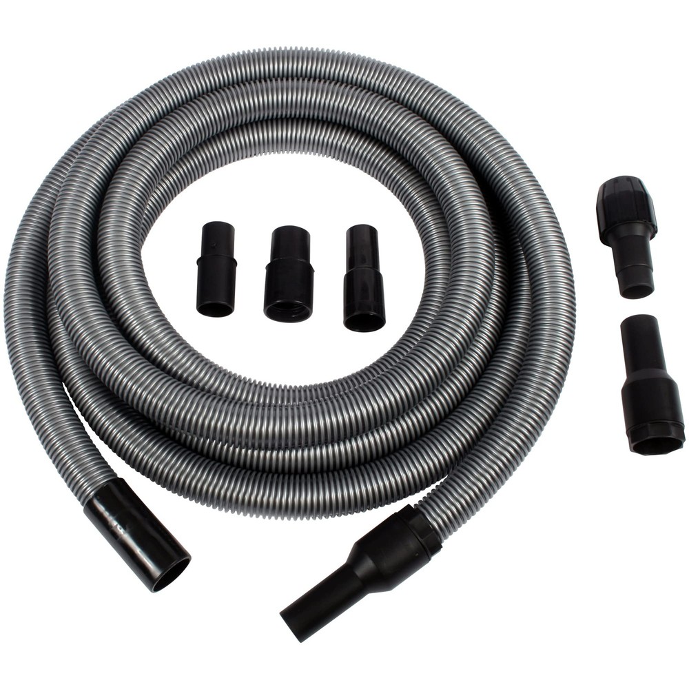 Upright and Canister Vacuum Extension Attachment Kit, 20 Ft. Hose w/Adapters,...