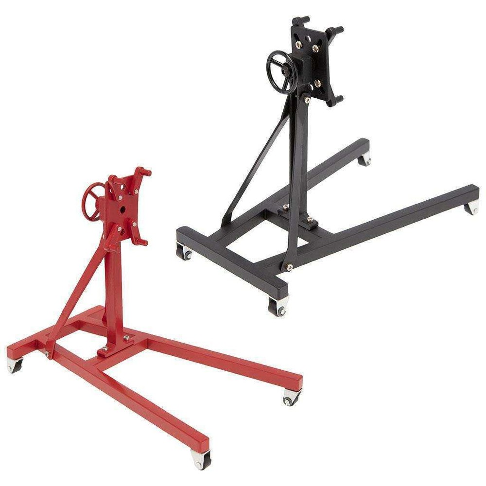 Heavy-Duty Rotatable Metal Engine Stand for 1/8 1/10 Scale Maintenance