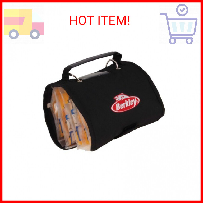 Berkley Max Capacity Bait Notebook with 7 Heavy Duty Sleeves Holds 24 Lures