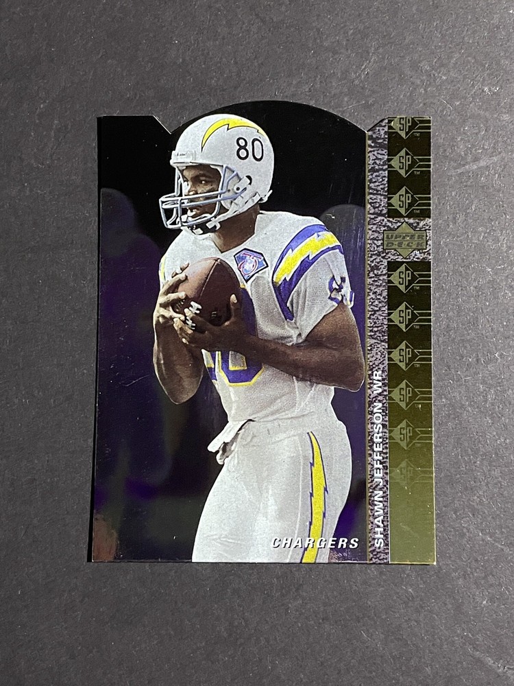1994 Upper Deck SP Shawn Jefferson Die-Cut Parallel Card #104 - Chargers