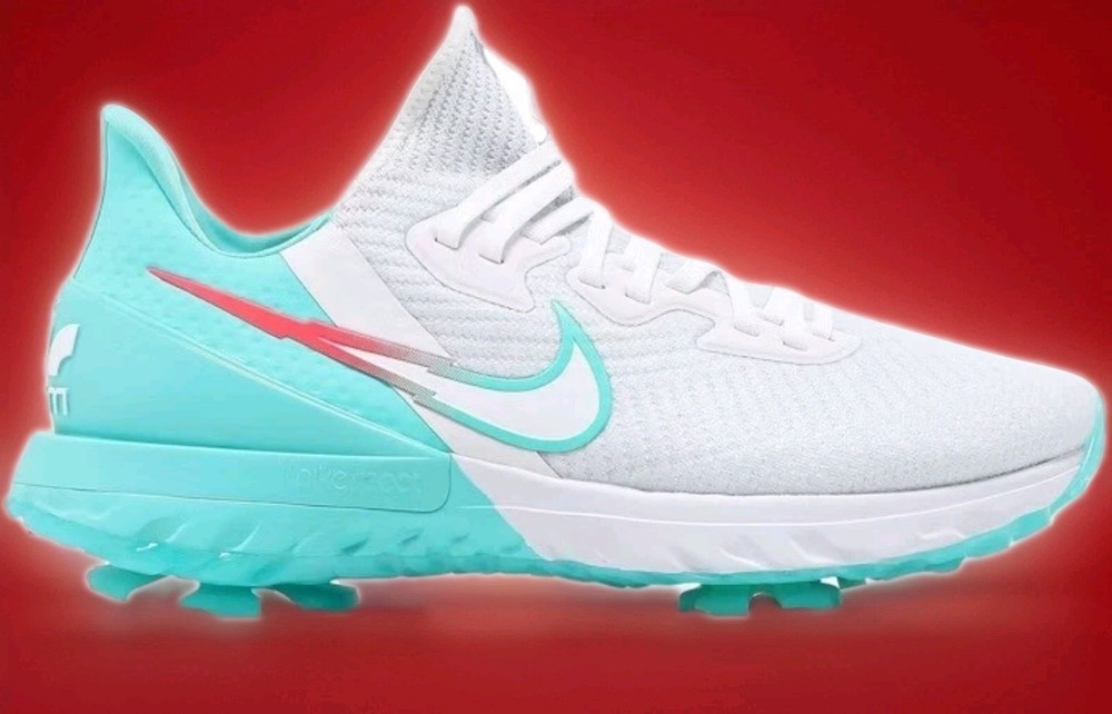 Nike Air Zoom Infinity Tour Golf Shoes 'White Aurora Green' CT0540-177 MENS 9 42