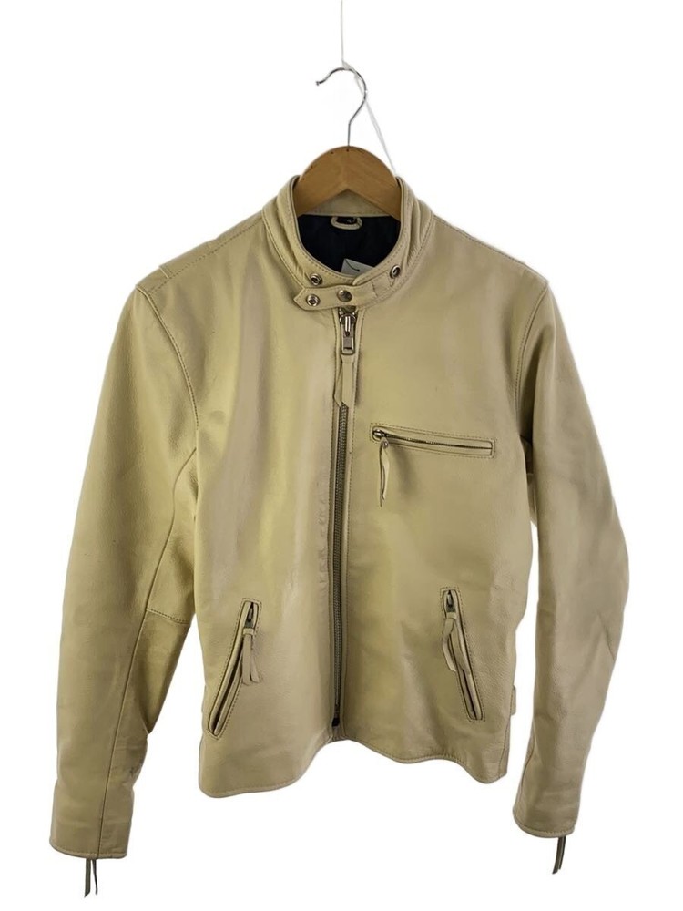 Freedom Single Riders Jacket/38/Leather/Ivo 7734