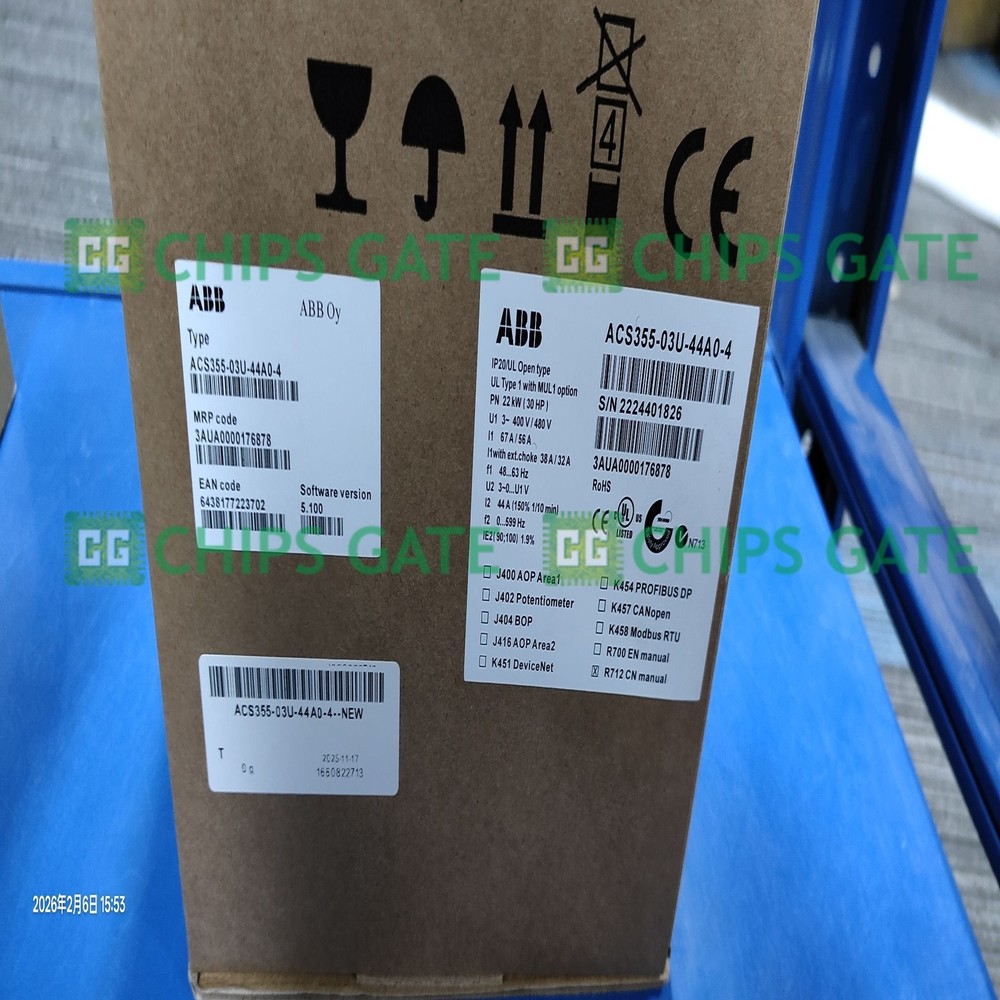 1PCS NEW ACS355-03U-44A0-4 Drive in box