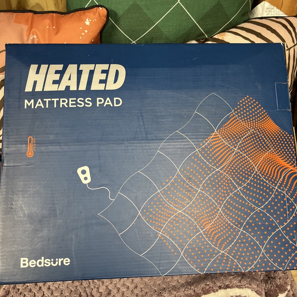Bedsure King Heated Mattress Pad with Memory Preheat 78x80 Warmer