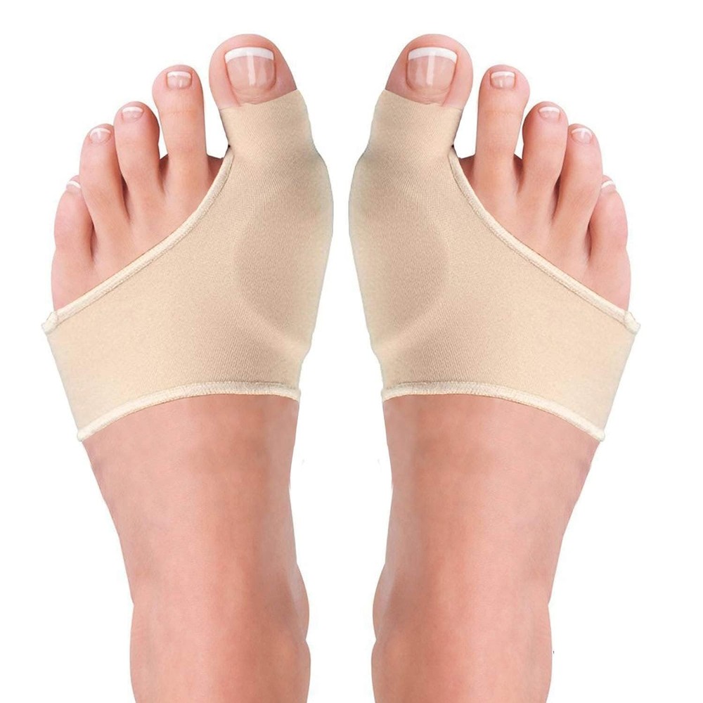 4 Bunion Relief Pads & Sleeves – Orthopedic Corrector Socks for All Feet