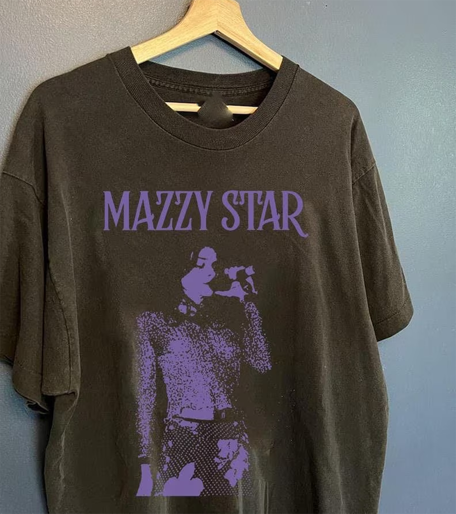 Mazzy Star Black Men And Women Short Sleeve T Shirt S-5XL