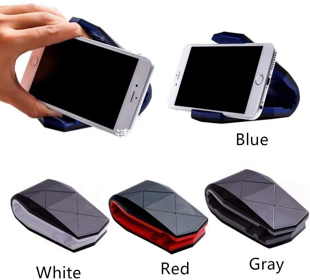 Car Mount Holder Dock Stealth Dashboard Stand Holder Fit for Cell Phone 3.5-6.7