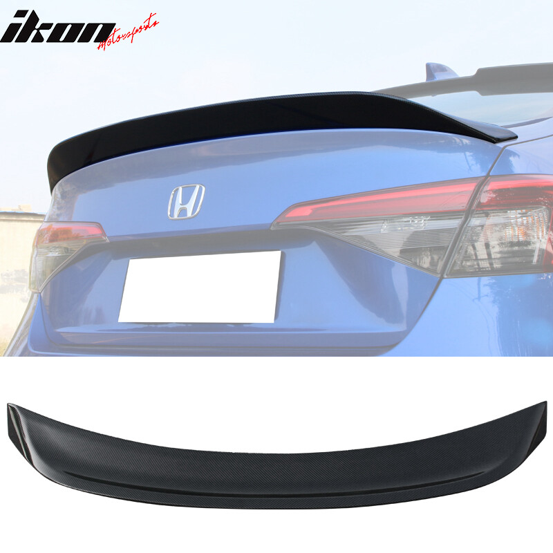 22-25 Honda Civic Sedan ABS Carbon Fiber Duckbill Trunk Spoiler Wing