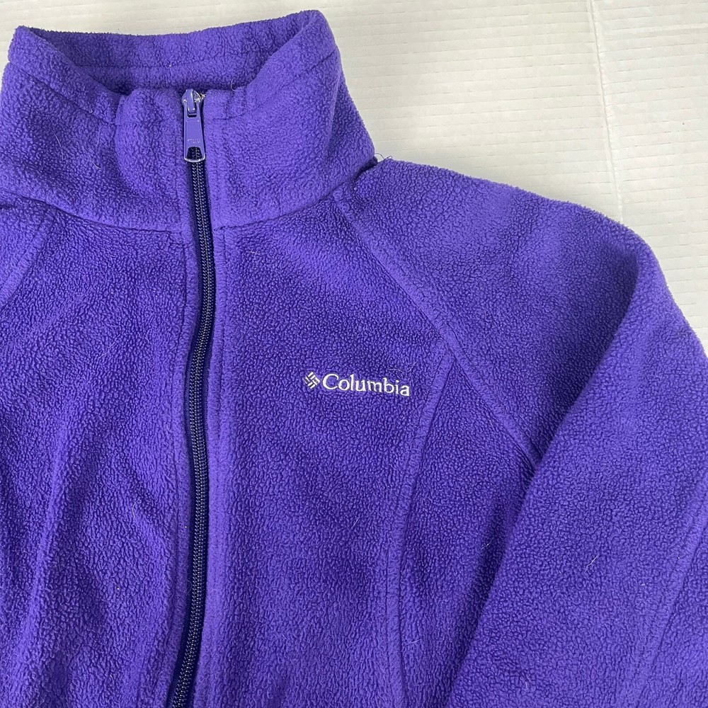 Columbia Fleece Jacket Small Full-Zipper Pockets