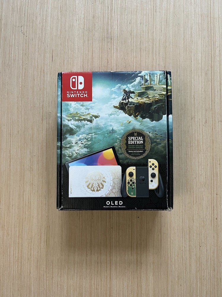 Nintendo Switch Oled Legend Of Zelda Tears Of The Kingdom Edition Tested Minty
