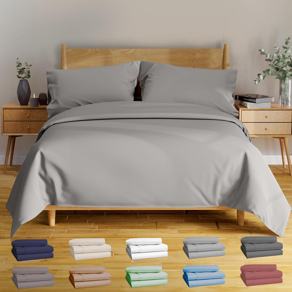 Luxury Series King Sheet Set - 100% Viscose Derived from Bamboo Sheets King Size