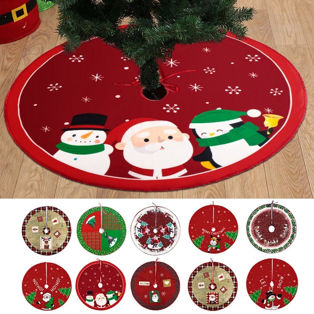 Party Decor Christmas Tree Skirt Merry Christmas Outdoor Blanket  Christmas