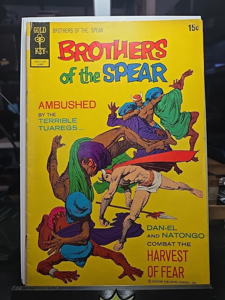 Brothers of the Spear #1 15 Cent Cover (Western June 1972)