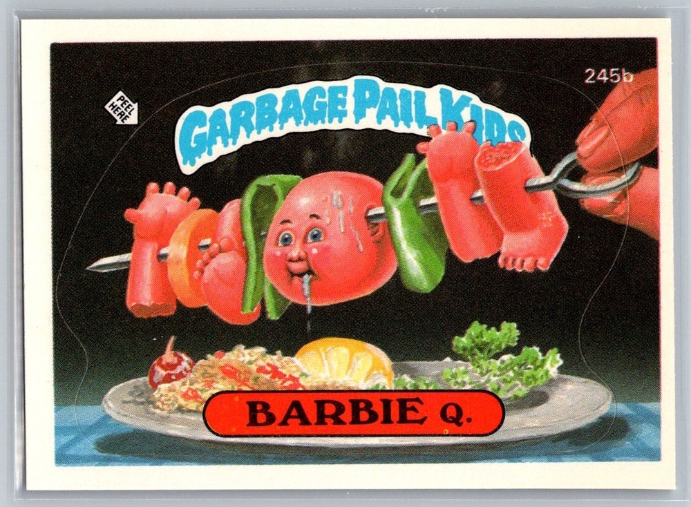 Shish K. Bob 1986 Topps Garbage Pail Kids Series 6 #245b