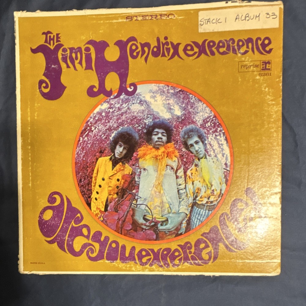 The Jimi Hendrix Experience Are You Experienced LP Vinyl Reprise Rock 12