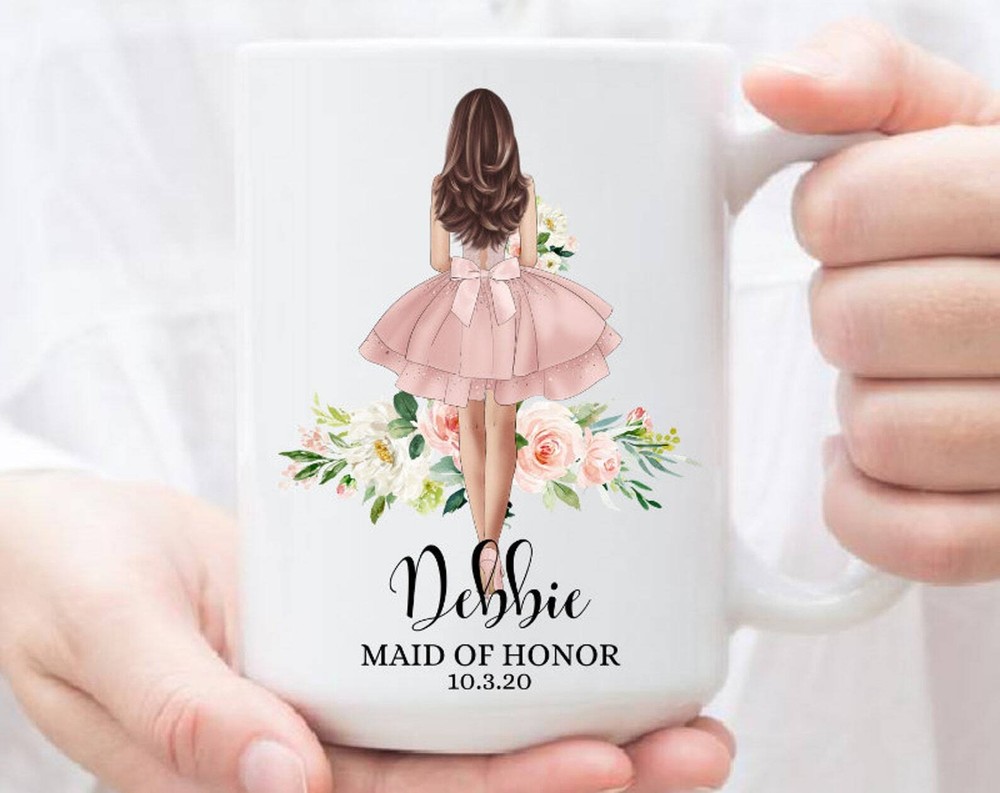 Personalized Bridesmaid Mug Maid Of Honor Proposal Bridesmaid Gift