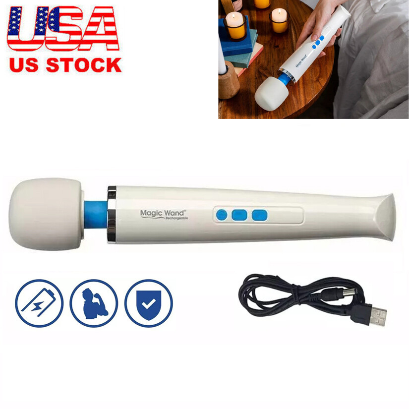 2pc Magic Wand HV-270 Rechargeable Massager Vibrator Vibratex 2025 New Model