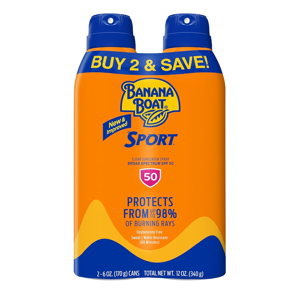 Sport Ultra SPF 50 Water-Resistant Sunscreen Spray for Active Lifestyles