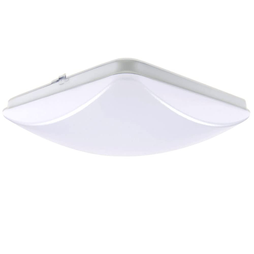 11-Inch Square Integrated LED Ceiling Light for Bedroom Kitchen Bathroom