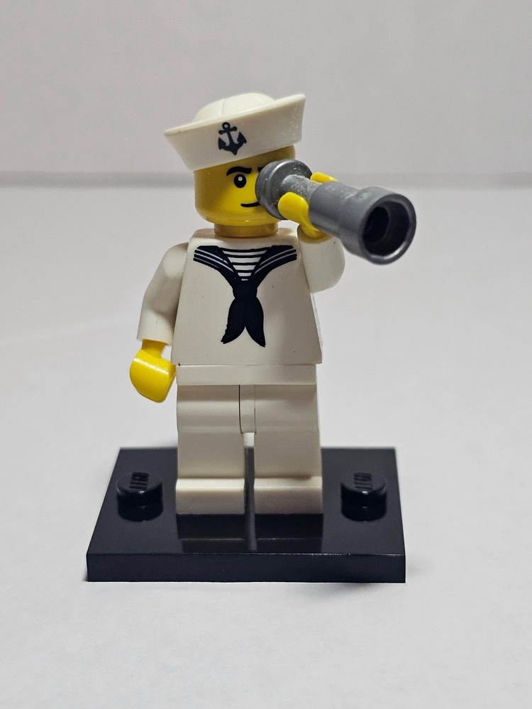 LEGO Series 4 Sailor Minifigure 8804 Retired Rare Collectible CMF