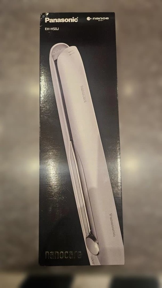 Panasonic Nanocare Hair Iron for Straightening EH-HS0J-W White NEW