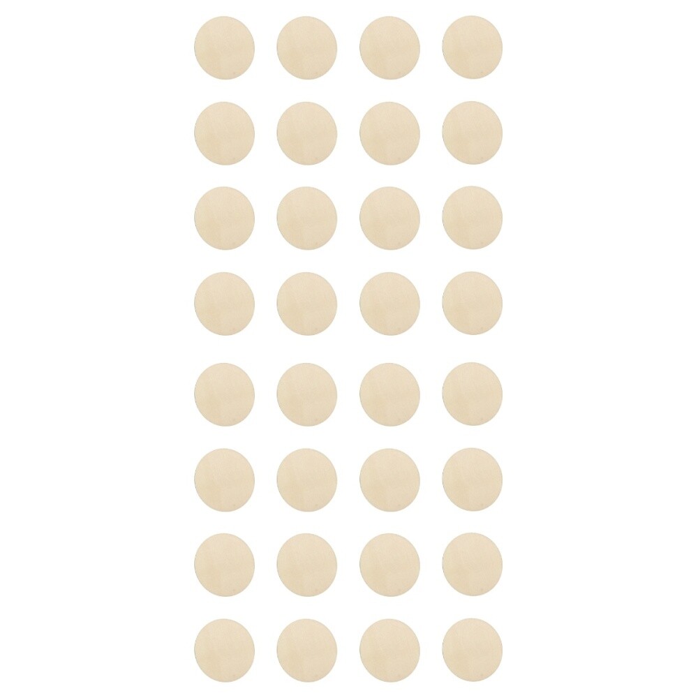 Blank Wood Slices Unfinished Wood Circles Blank Round Wooden Discs