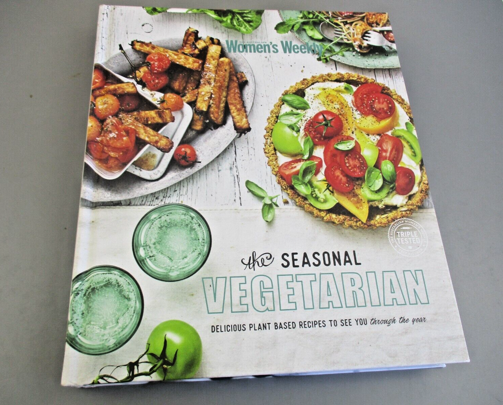 Seasonal Vegetarian Cookbook by Australian Women's Weekly AWW Large Hardcover  -image