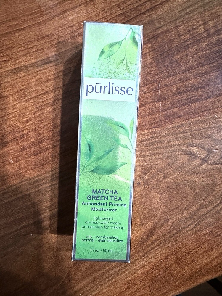 Purlisse Matcha Green Tea Antioxidant Priming Moisturizer,  1.7 OZ