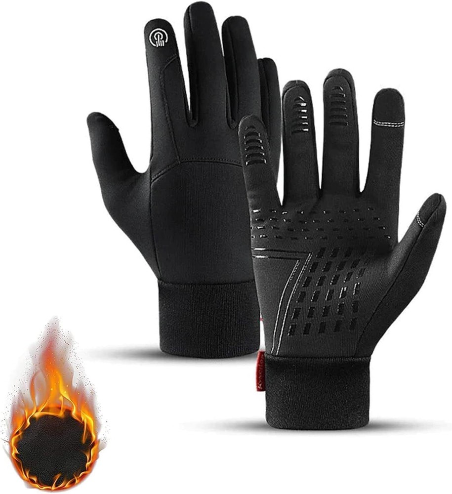 Winter Warm Thermo Gloves Windproof Waterproof Touchscreen Mittens for Men Women